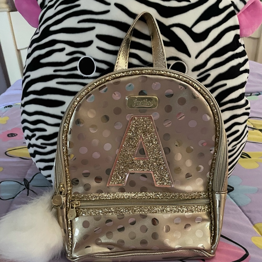 Justice Initial Backpack